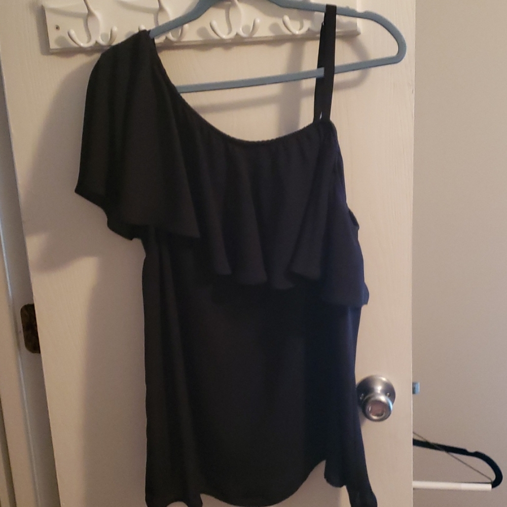 Black dress top